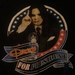 Ozzy for president shirt